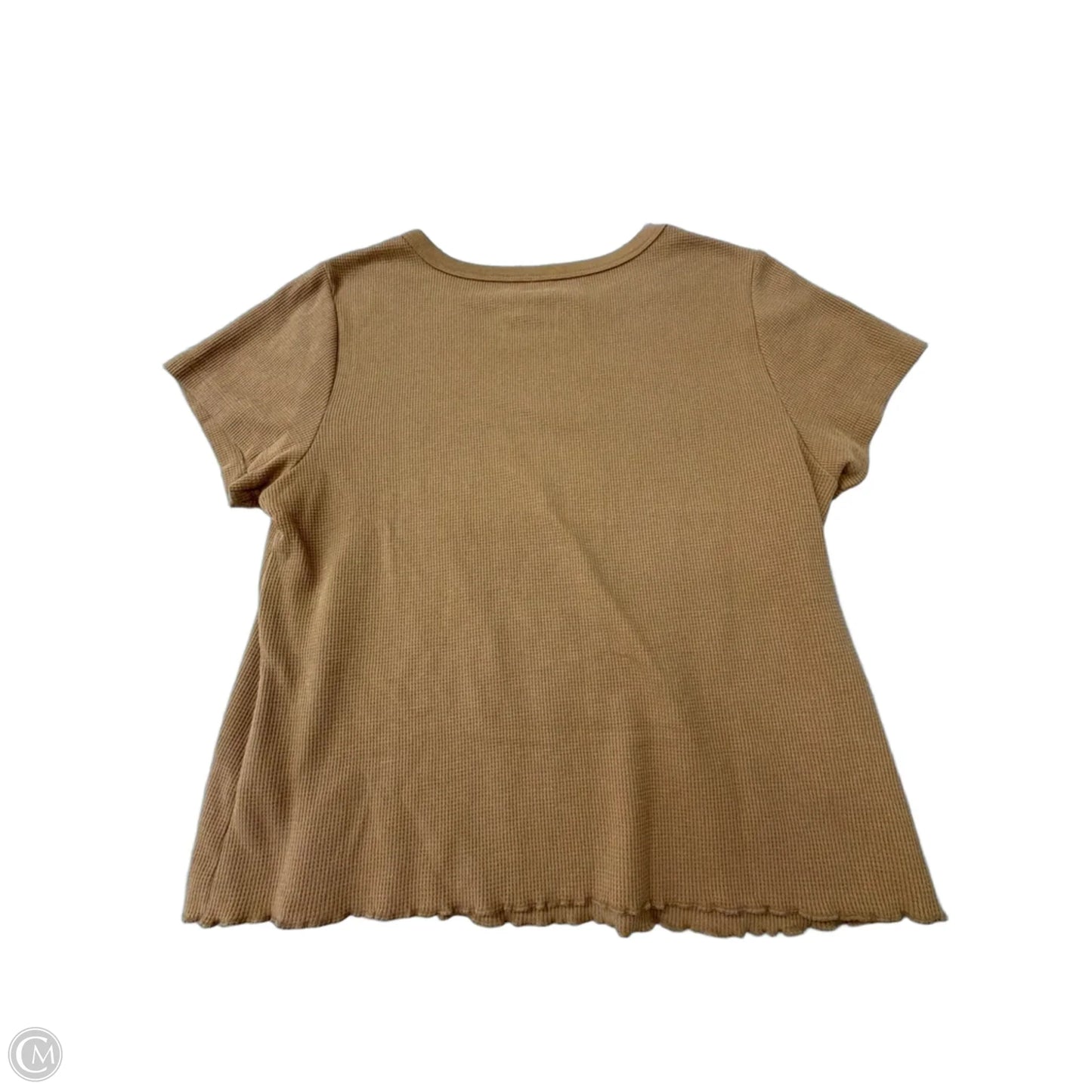 Top Short Sleeve By Old Navy In Brown, Size: Xl