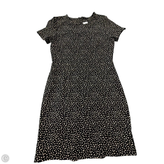 Dress Casual Short By Old Navy In Black & Cream, Size: L