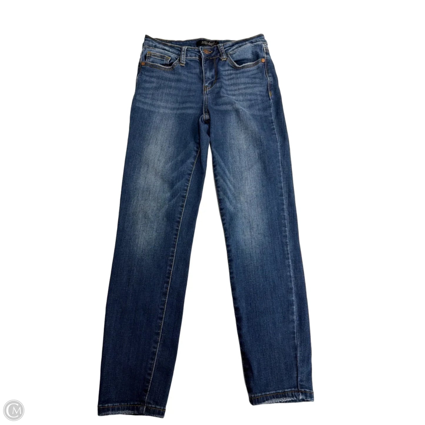 Jeans Skinny By Judy Blue In Blue Denim, Size: 2