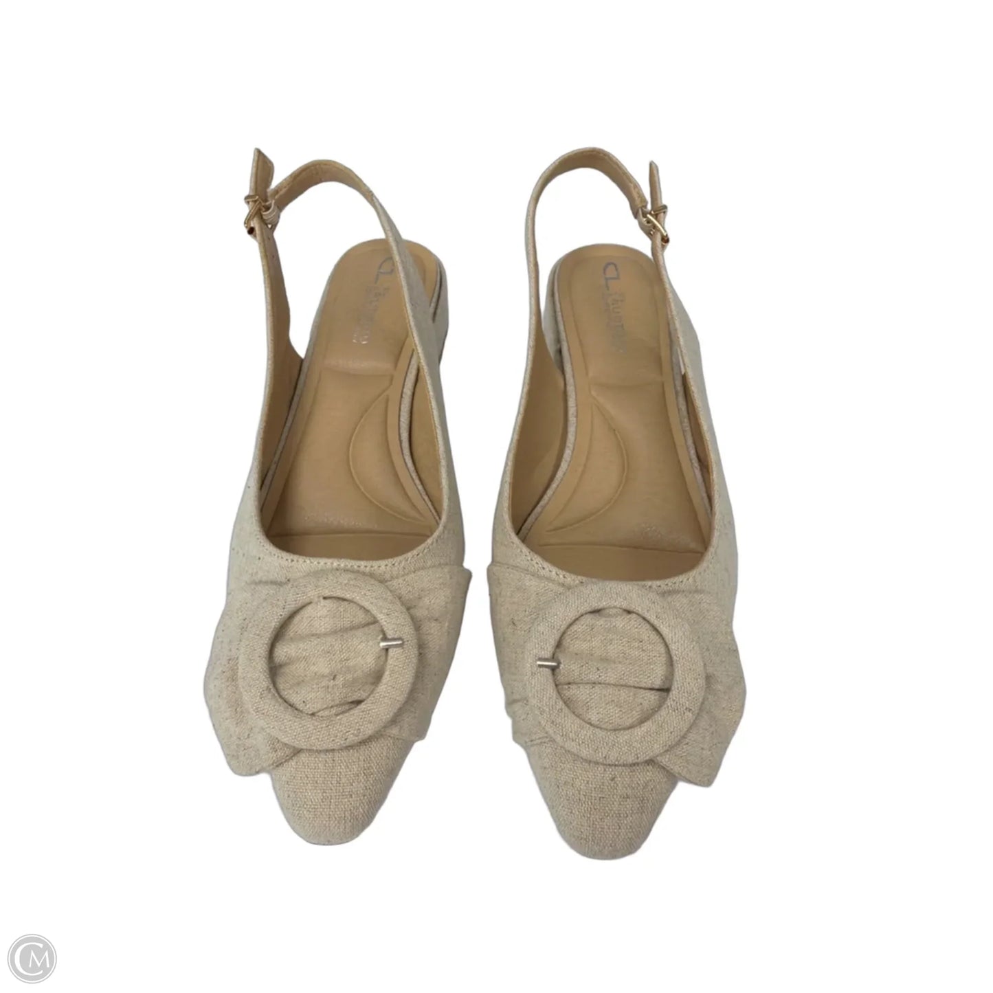 Shoes Flats By Laundry In Tan, Size: 9