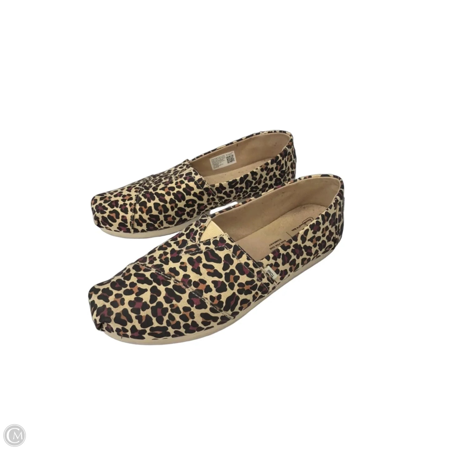 Shoes Flats By Toms In Animal Print, Size: 8.5