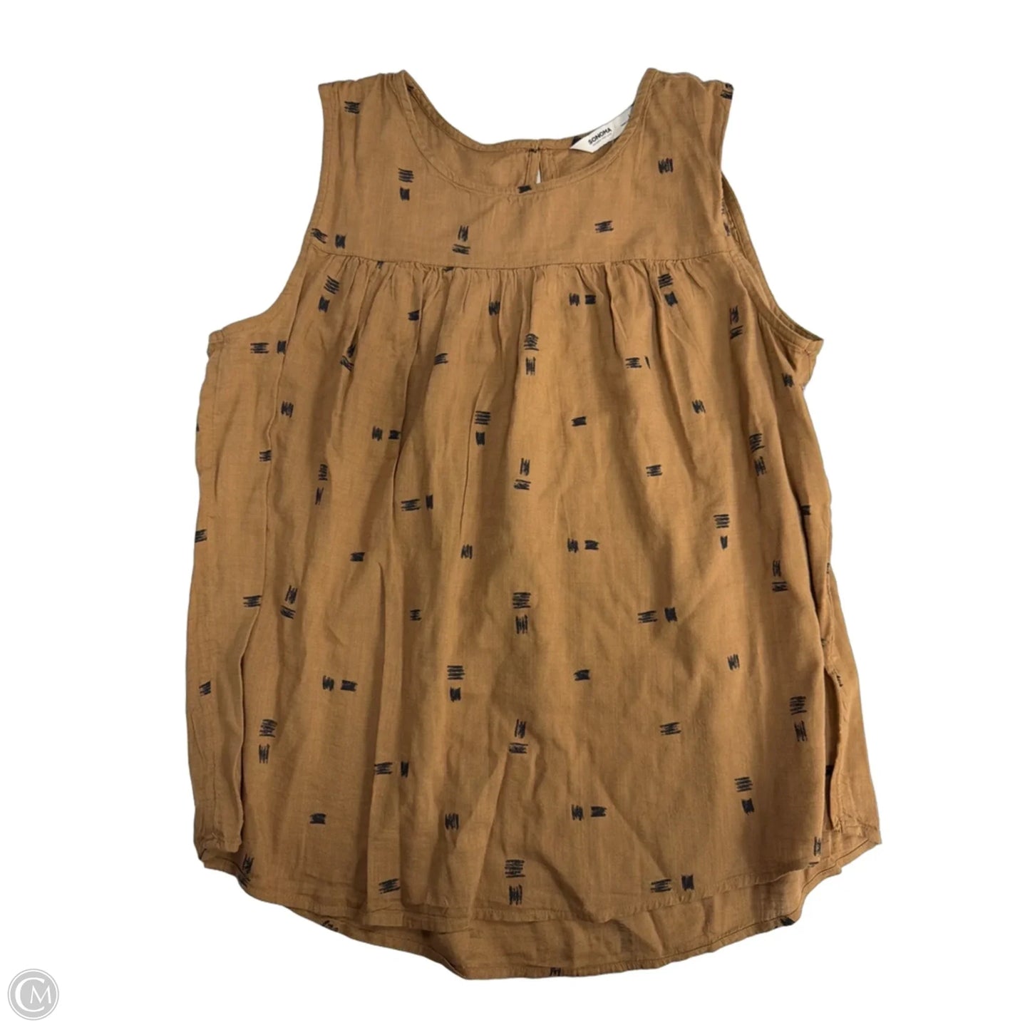 Tank Top By Sonoma In Brown, Size: L
