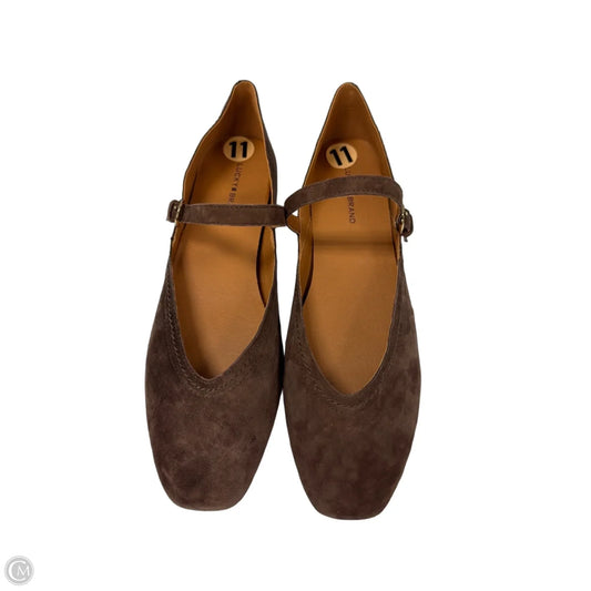 Shoes Flats By Lucky Brand In Brown, Size: 11