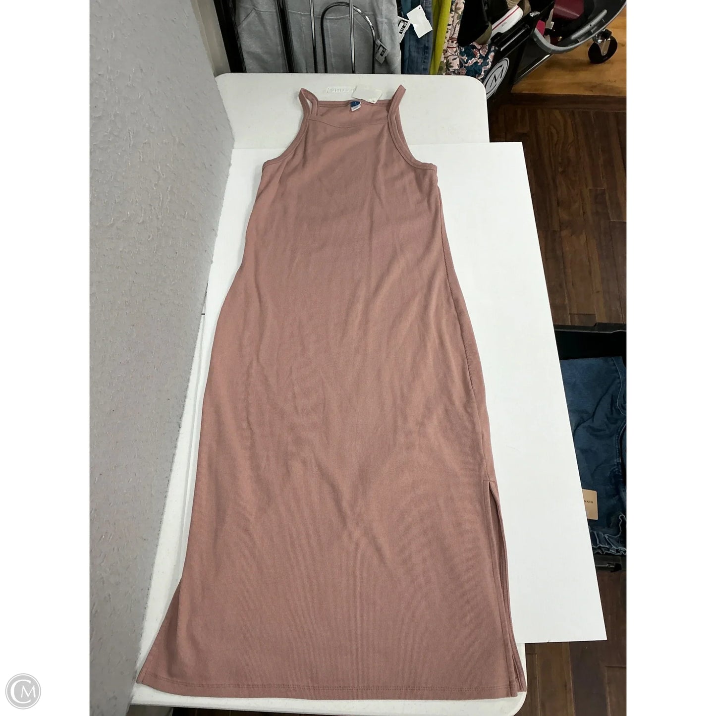 Dress Casual Midi By Old Navy In Purple, Size: L