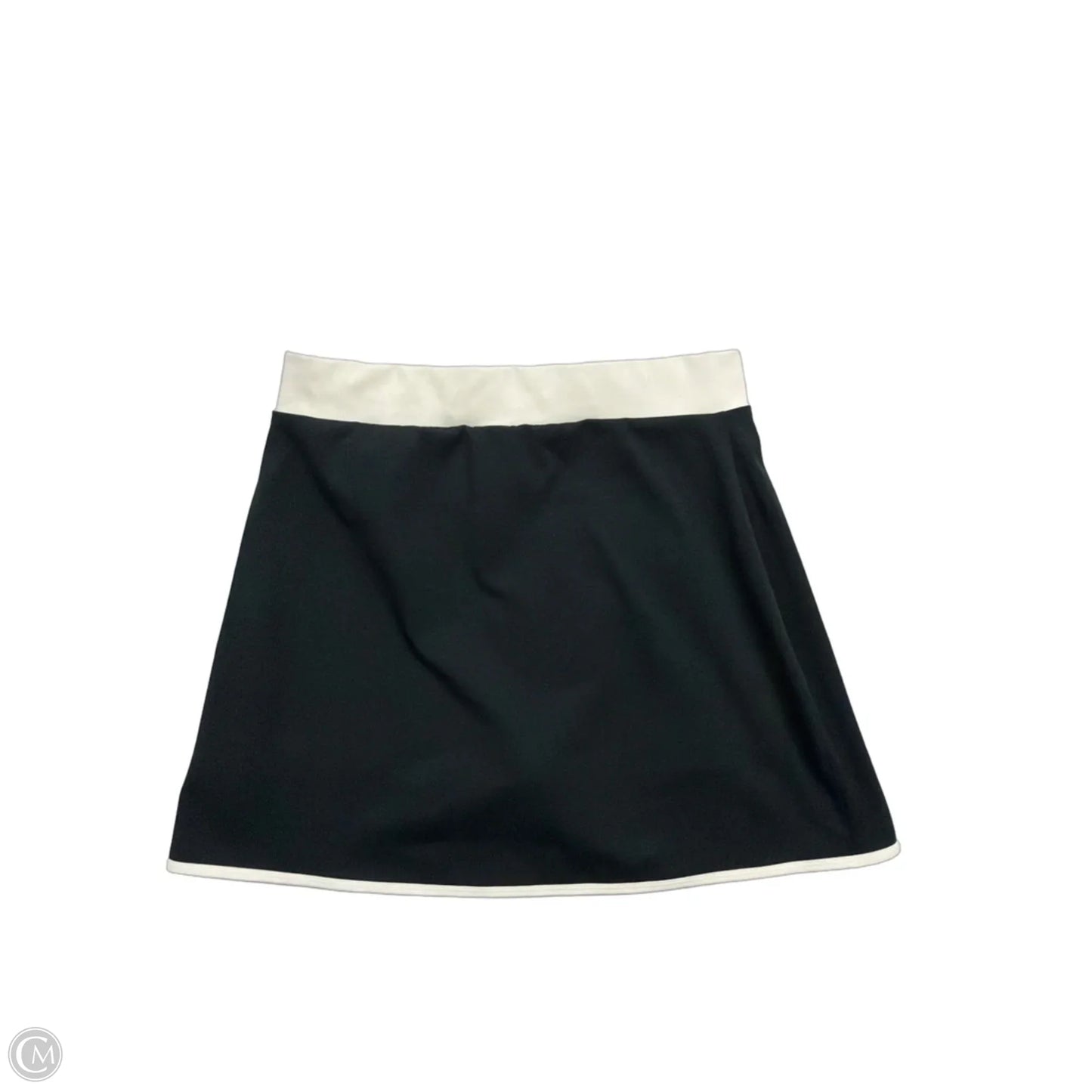 Athletic Skort By Gapfit In Black & White, Size: S