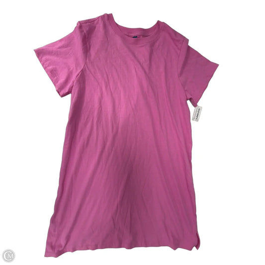 Dress Casual Short By Old Navy In Pink, Size: L