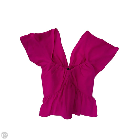 Top Sleeveless By Express In Pink, Size: Xs