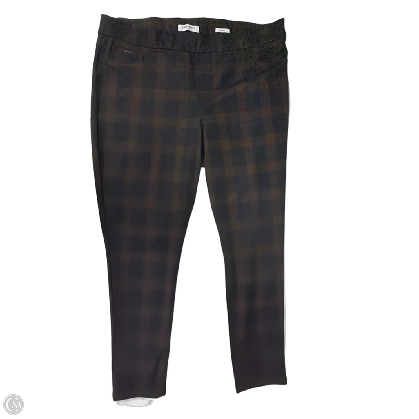 Pants Dress By Nine West Apparel In Checkered Pattern, Size: 18
