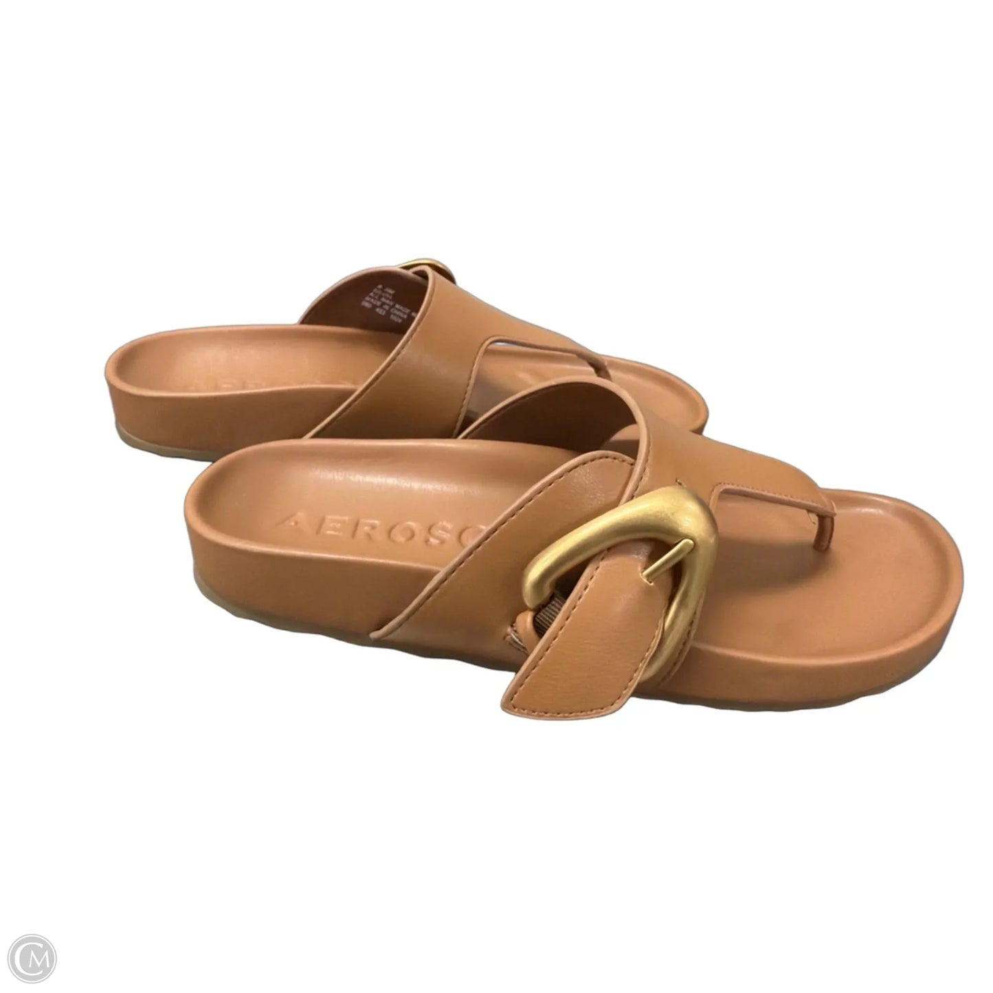 Sandals Flats By Express In Brown, Size: 8.5
