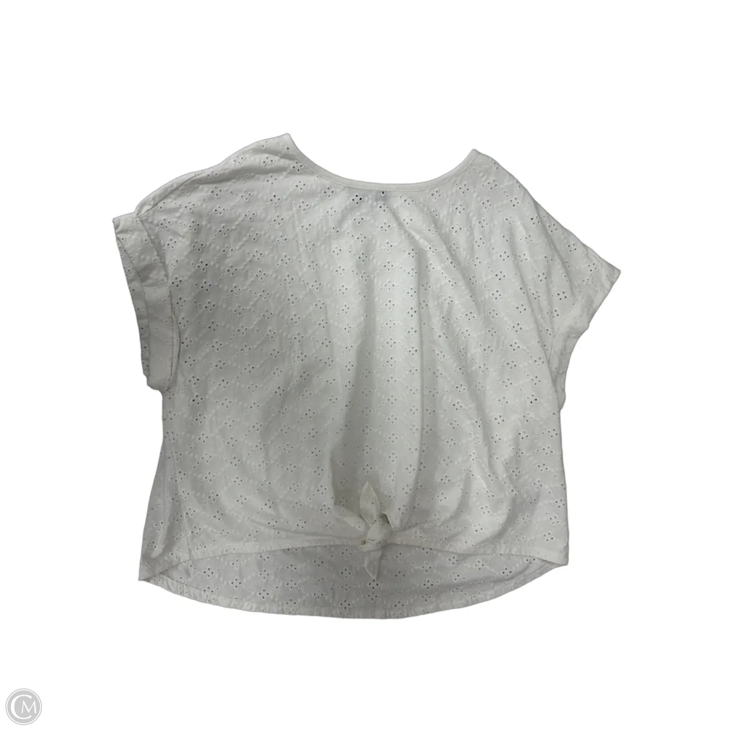 Top Sleeveless By Cable And Gauge In White, Size: 2x