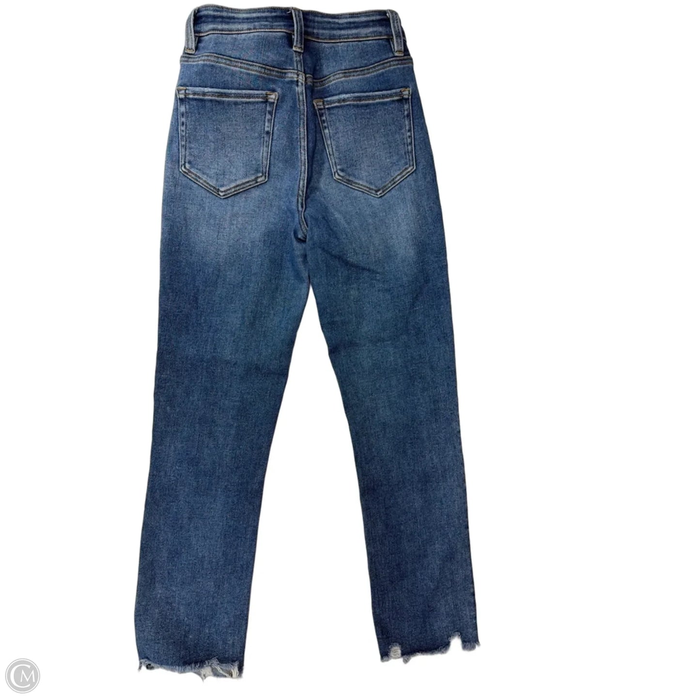 Jeans Straight By Vervet In Blue Denim, Size: 0