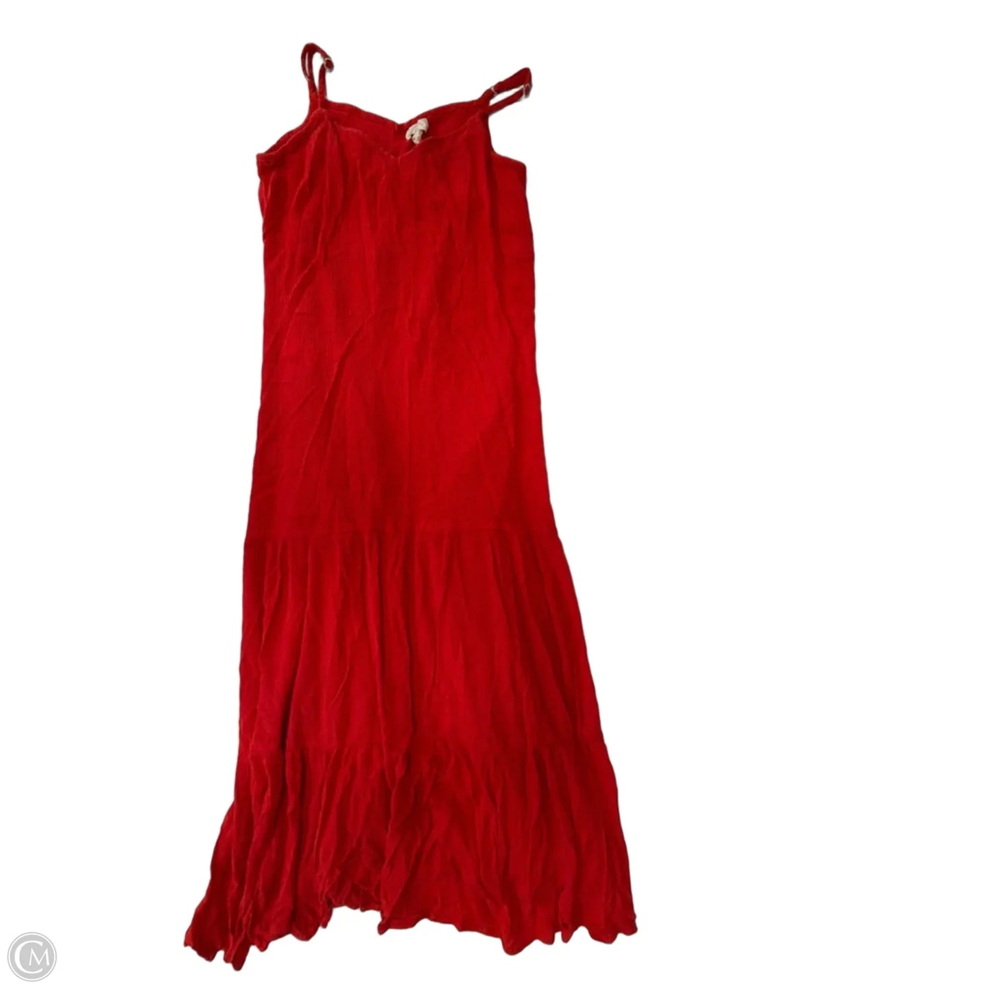 Dress Casual Maxi By Elan In Red, Size: S