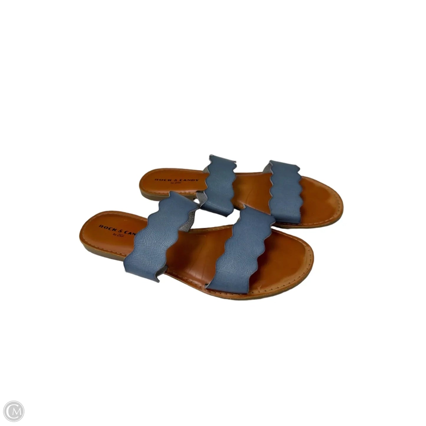 Sandals Flats By Rock And Candy In Blue, Size: 10