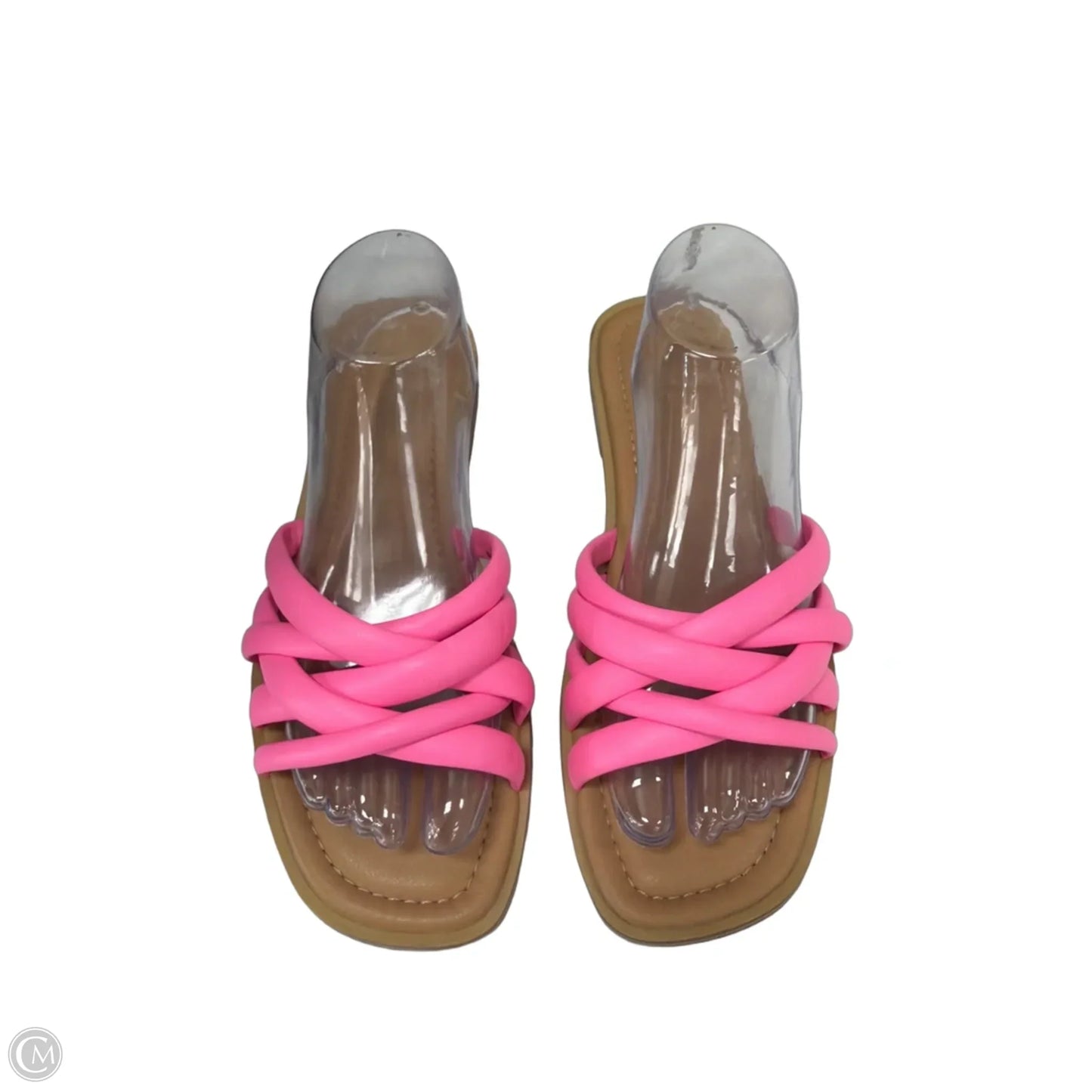 Sandals Flats By Universal Thread In Pink, Size: 10