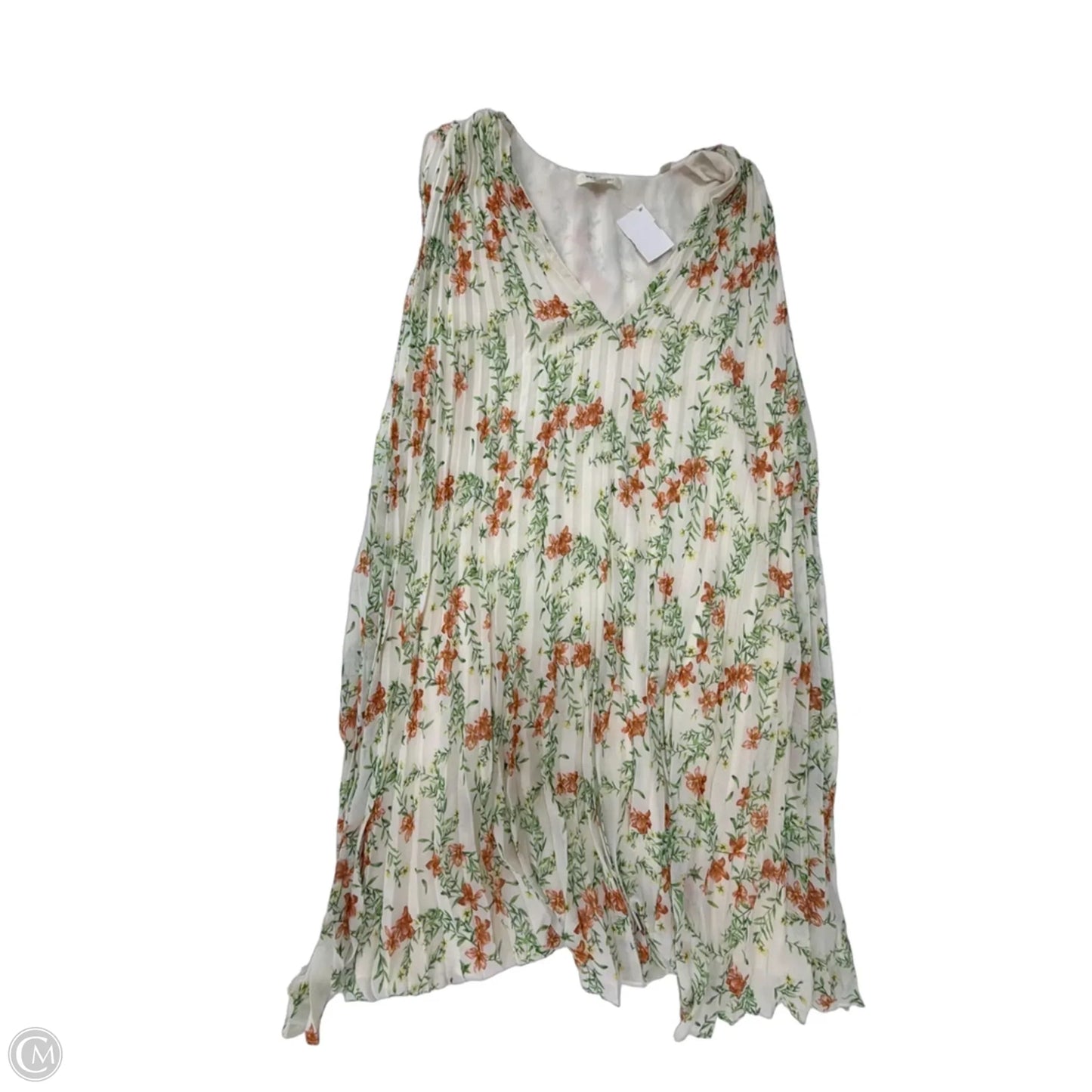 Dress Casual Midi By Max Studio In Floral Print, Size: M