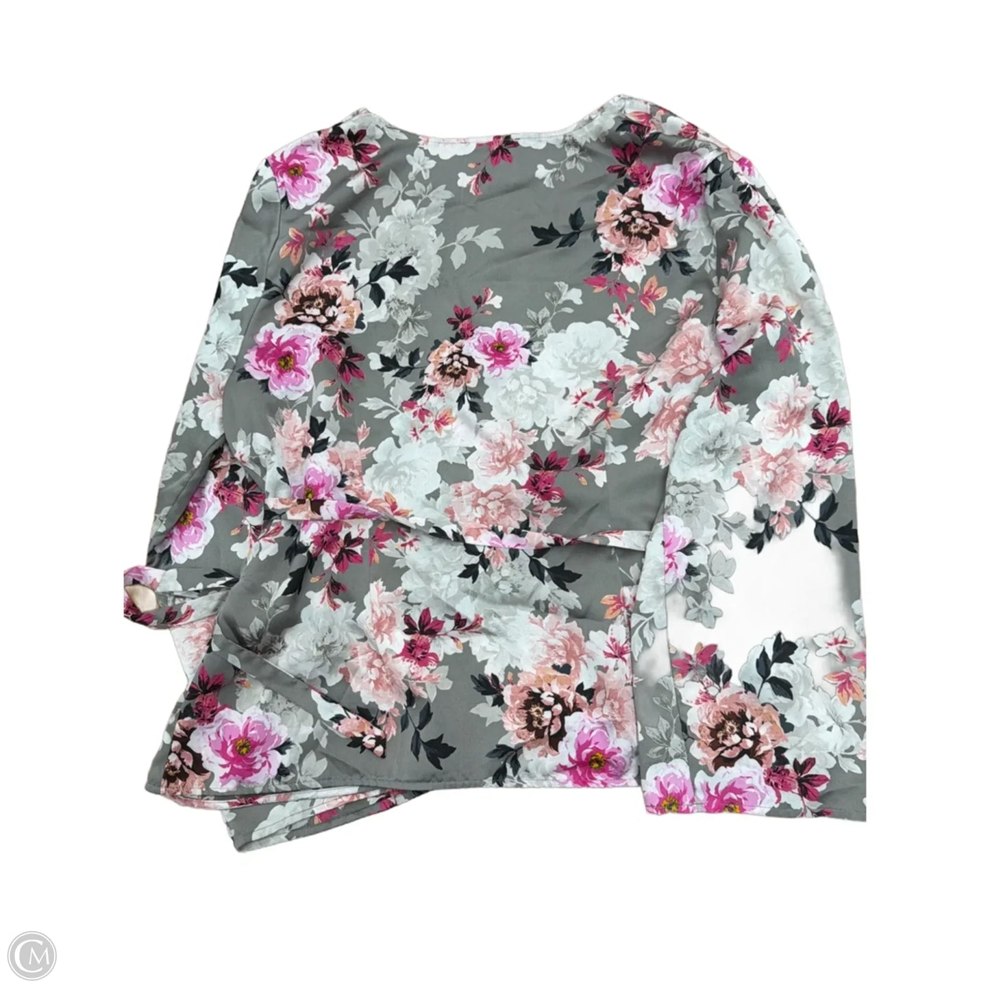 Top Long Sleeve By Inc In Floral Print, Size: Xl