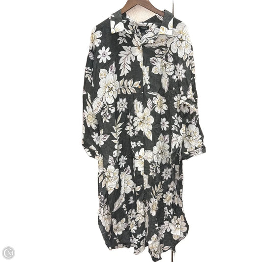 Dress Casual Maxi By Torrid In Floral Print, Size: 2x