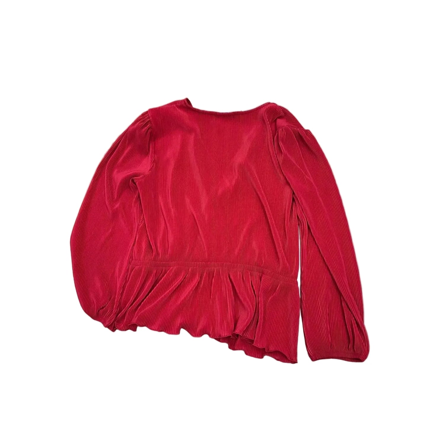 Top Long Sleeve By On 34th In Red, Size: Xl