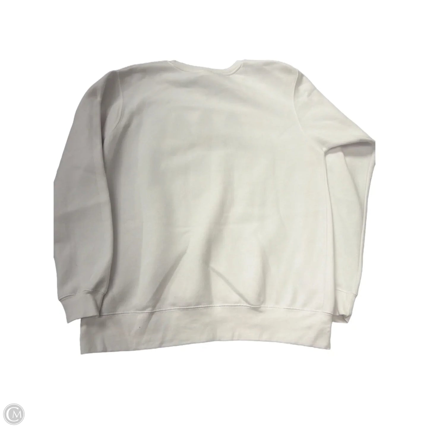 Sweatshirt Crewneck By Pacific & Co.  In White, Size: Xl