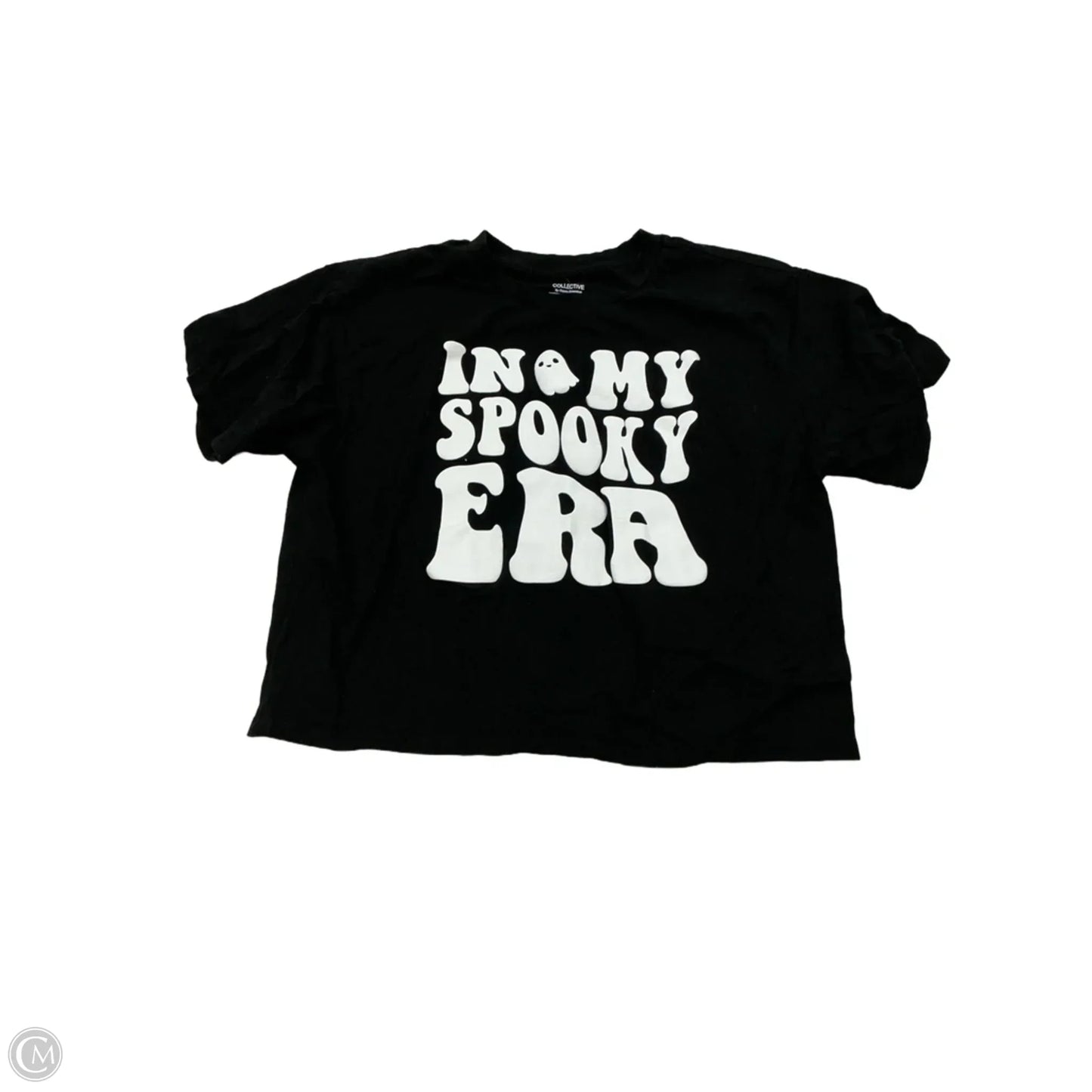 Top Short Sleeve By Organic Collective In Black, Size: L