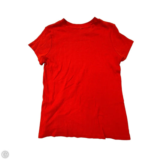 Top Short Sleeve By A New Day In Orange, Size: 1x