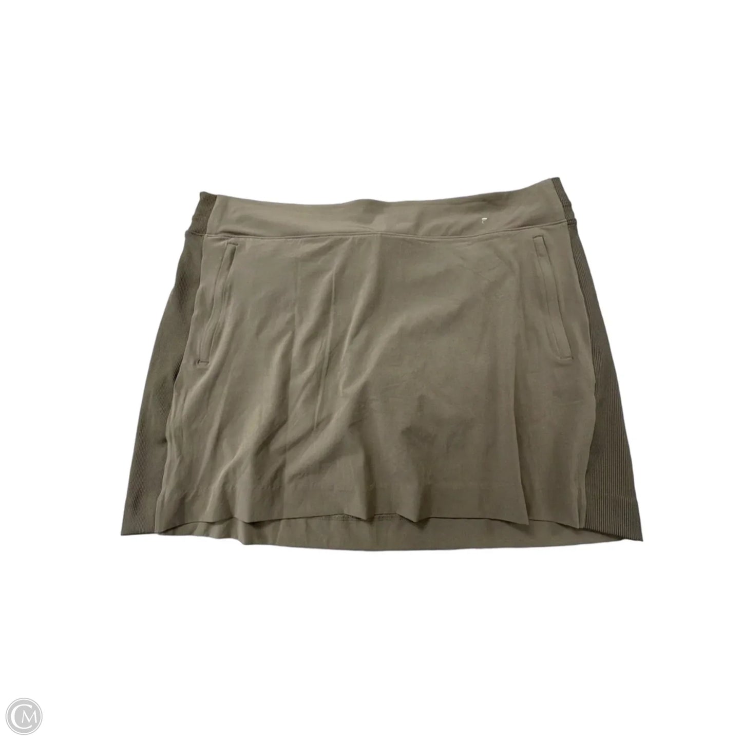 Athletic Skort By Members Mark In Green, Size: 1x