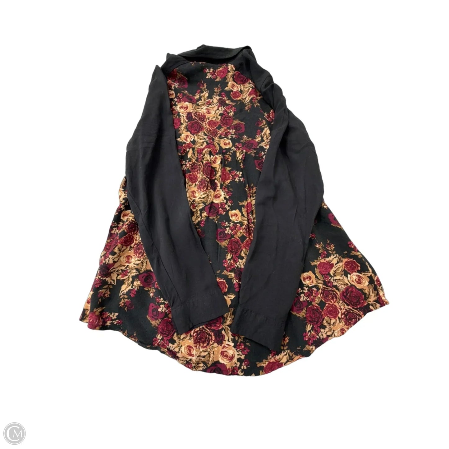 Top Long Sleeve By Cato In Black, Size: M