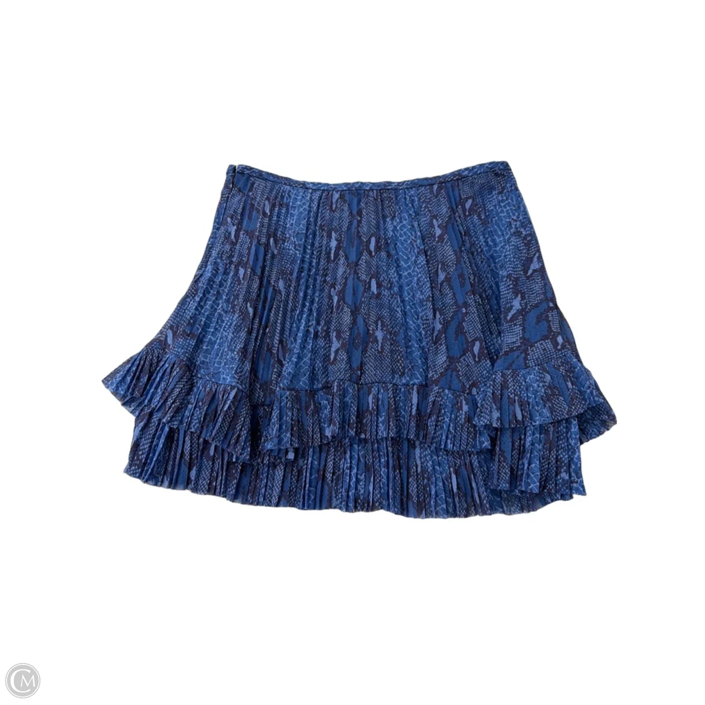 Skirt Maxi By Banana Republic In Blue, Size: S
