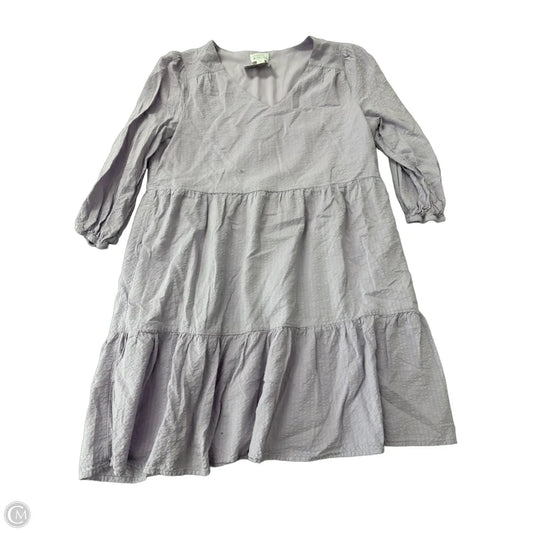 Dress Casual Midi By Market & Spruce In Purple, Size: M