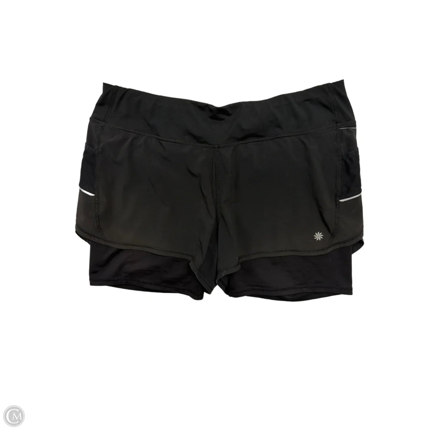 Athletic Shorts By Athleta In Black, Size: Xl