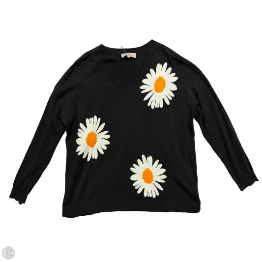 Sweater By Laurie Felt In Floral Print, Size: Xl