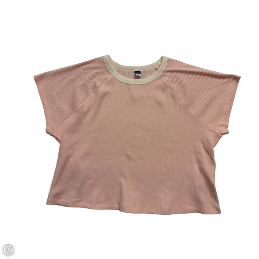 Top Short Sleeve By Old Navy In Pink, Size: 3x