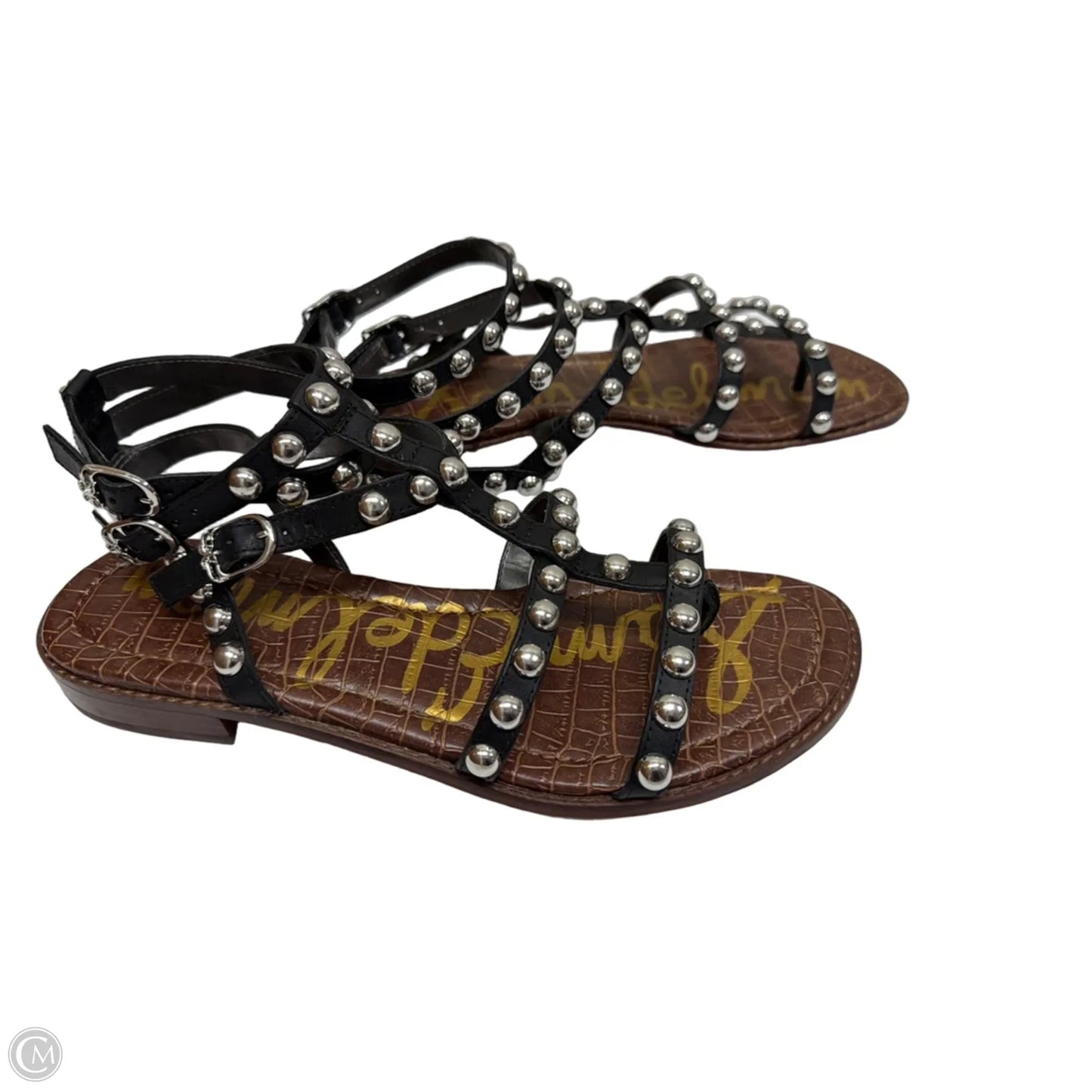 Sandals Flats By Sam Edelman In Black, Size: 9
