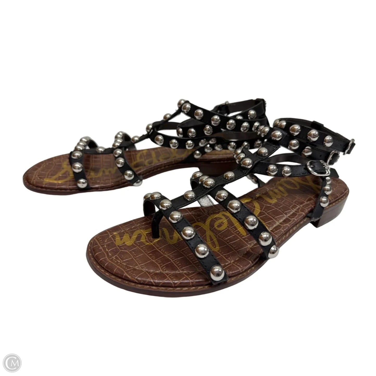 Sandals Flats By Sam Edelman In Black, Size: 9