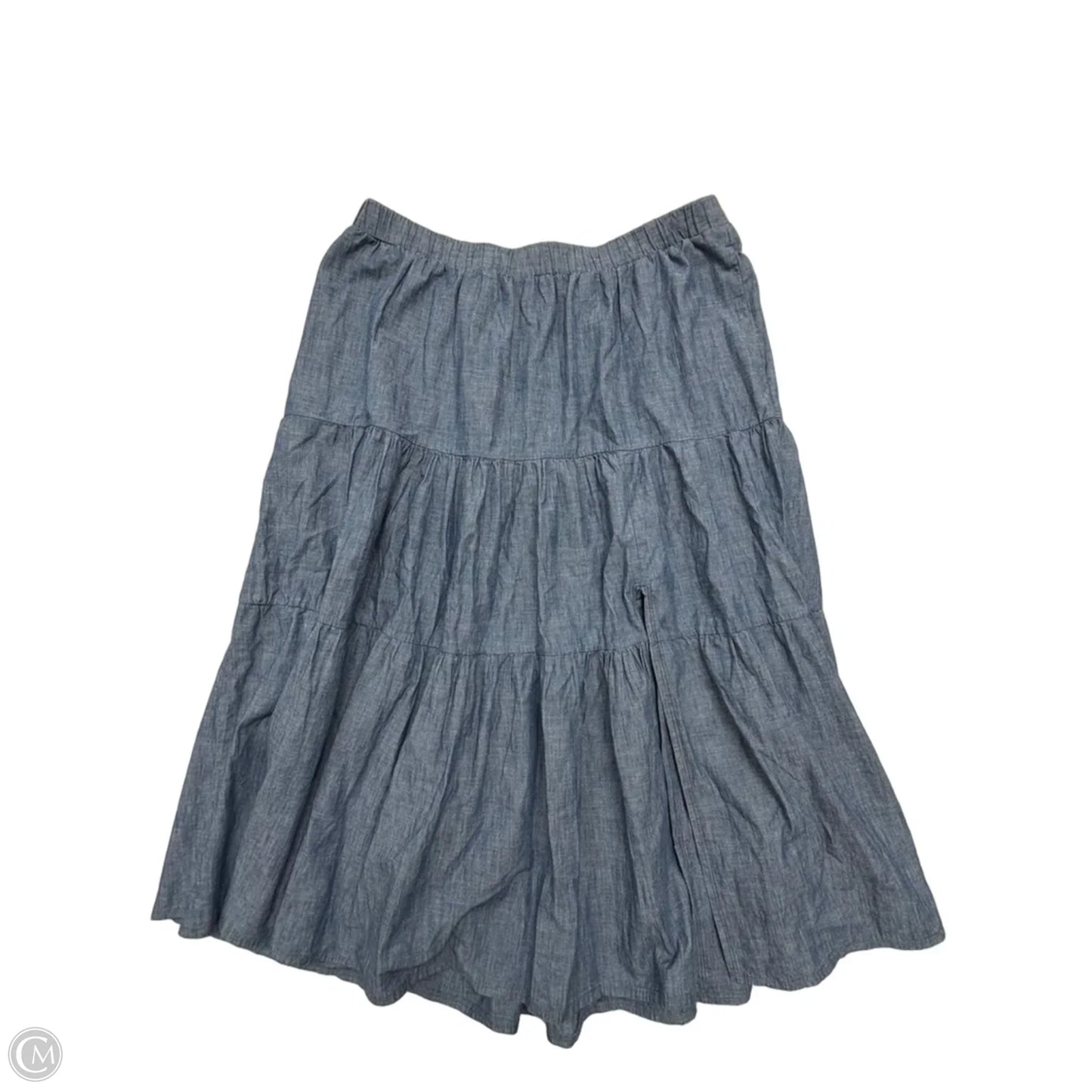 Skirt Maxi By Lane Bryant In Blue, Size: 1x