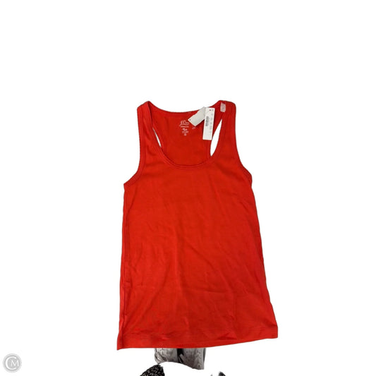 Tank Top By J. Crew In Orange, Size: S