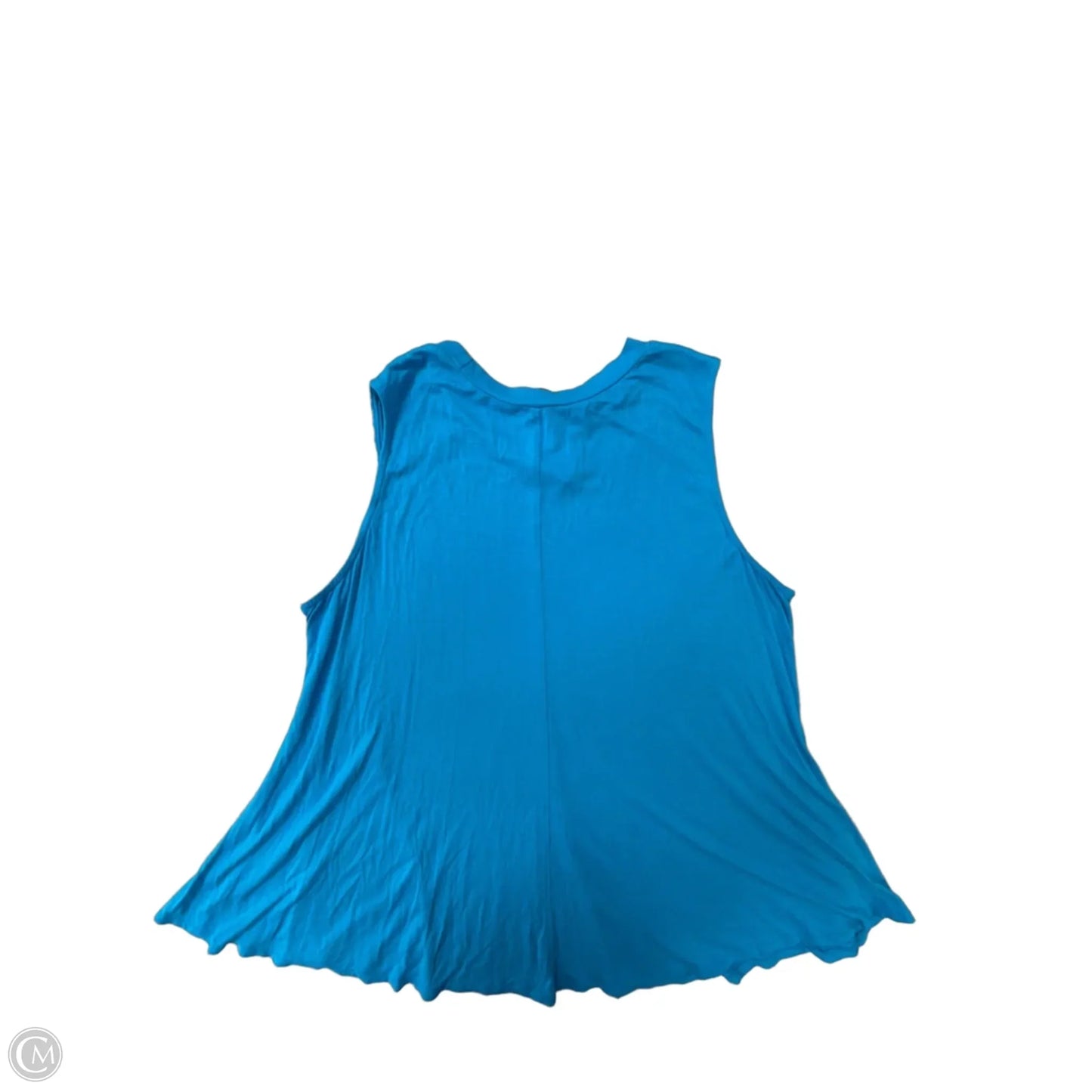 Tunic Sleeveless By Lane Bryant In Blue, Size: 1x