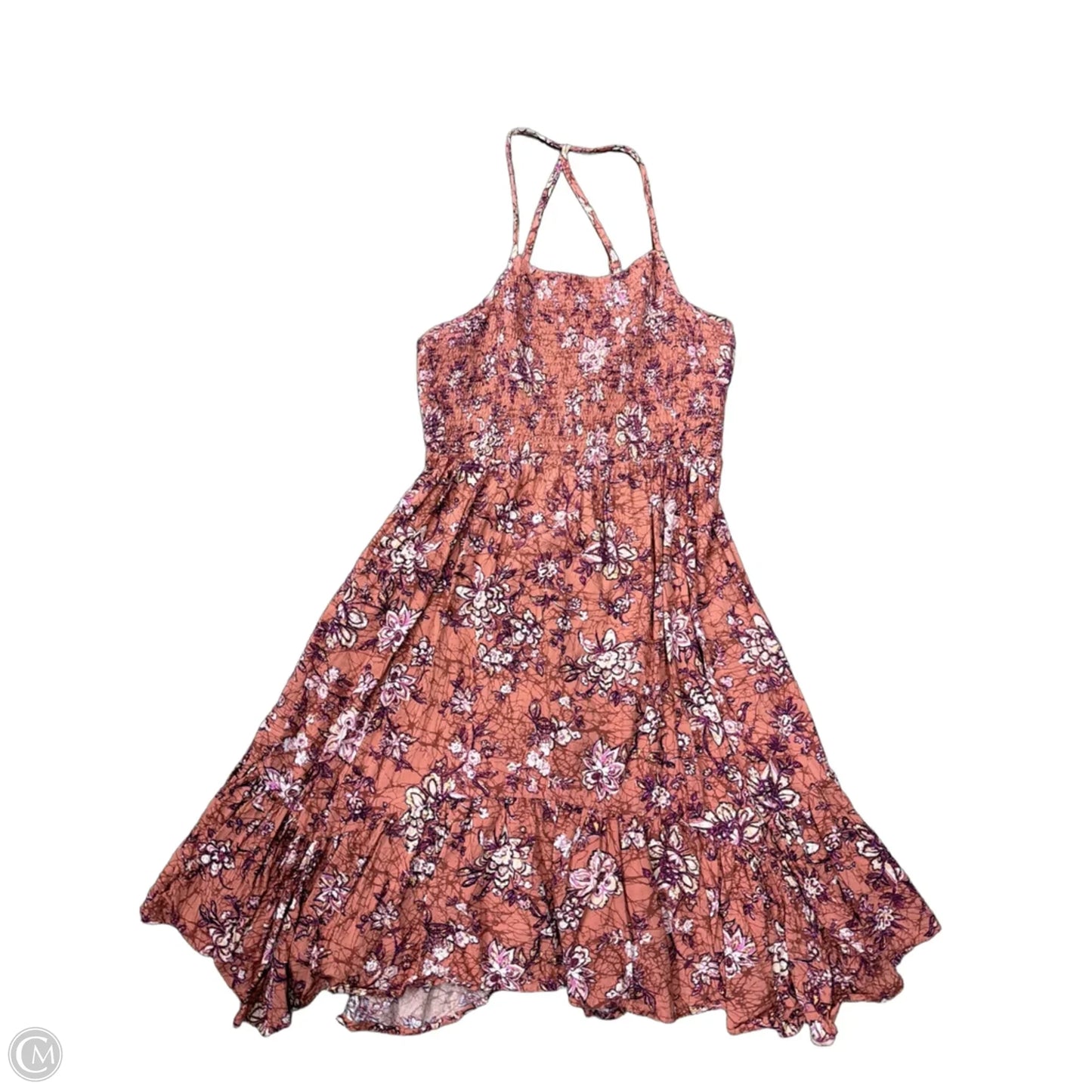 Dress Casual Midi By Maurices In Floral Print, Size: 1x