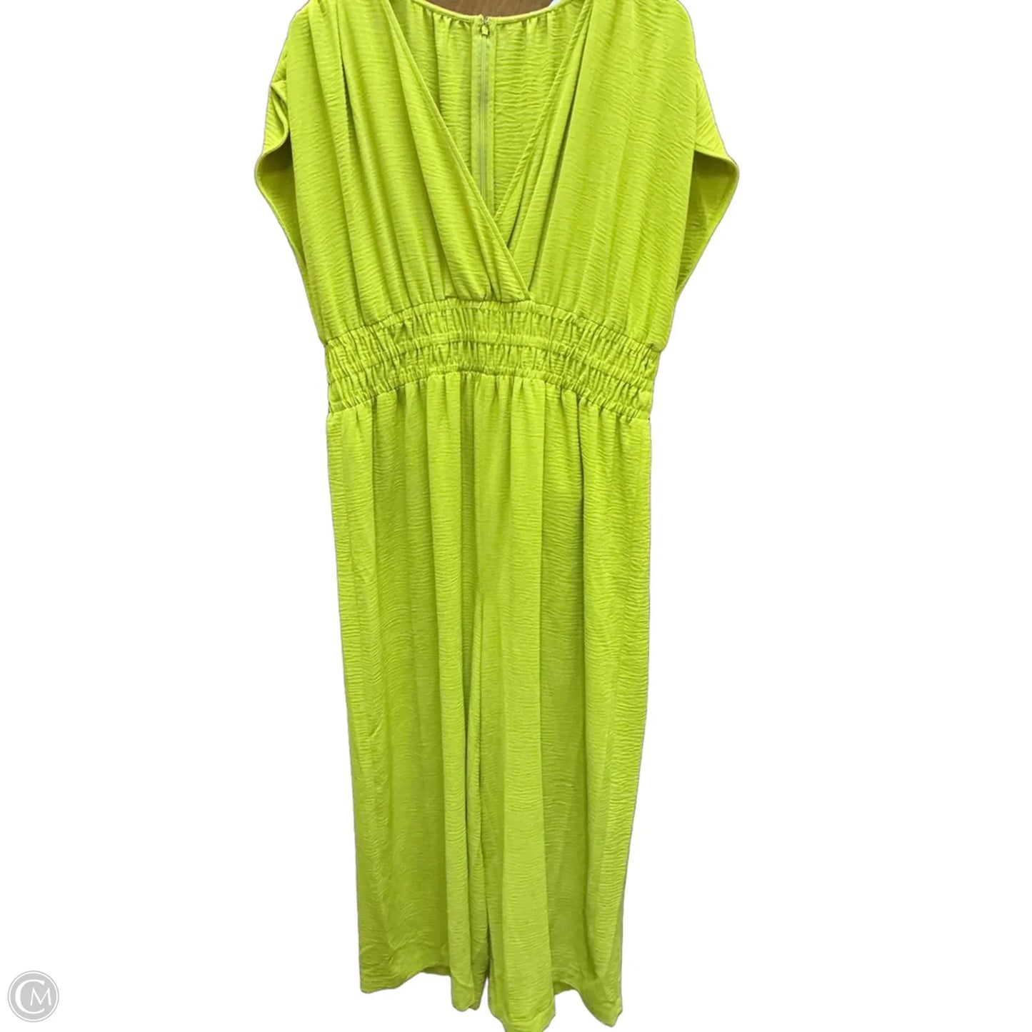 Jumpsuit By Cmf In Chartreuse, Size: Xl
