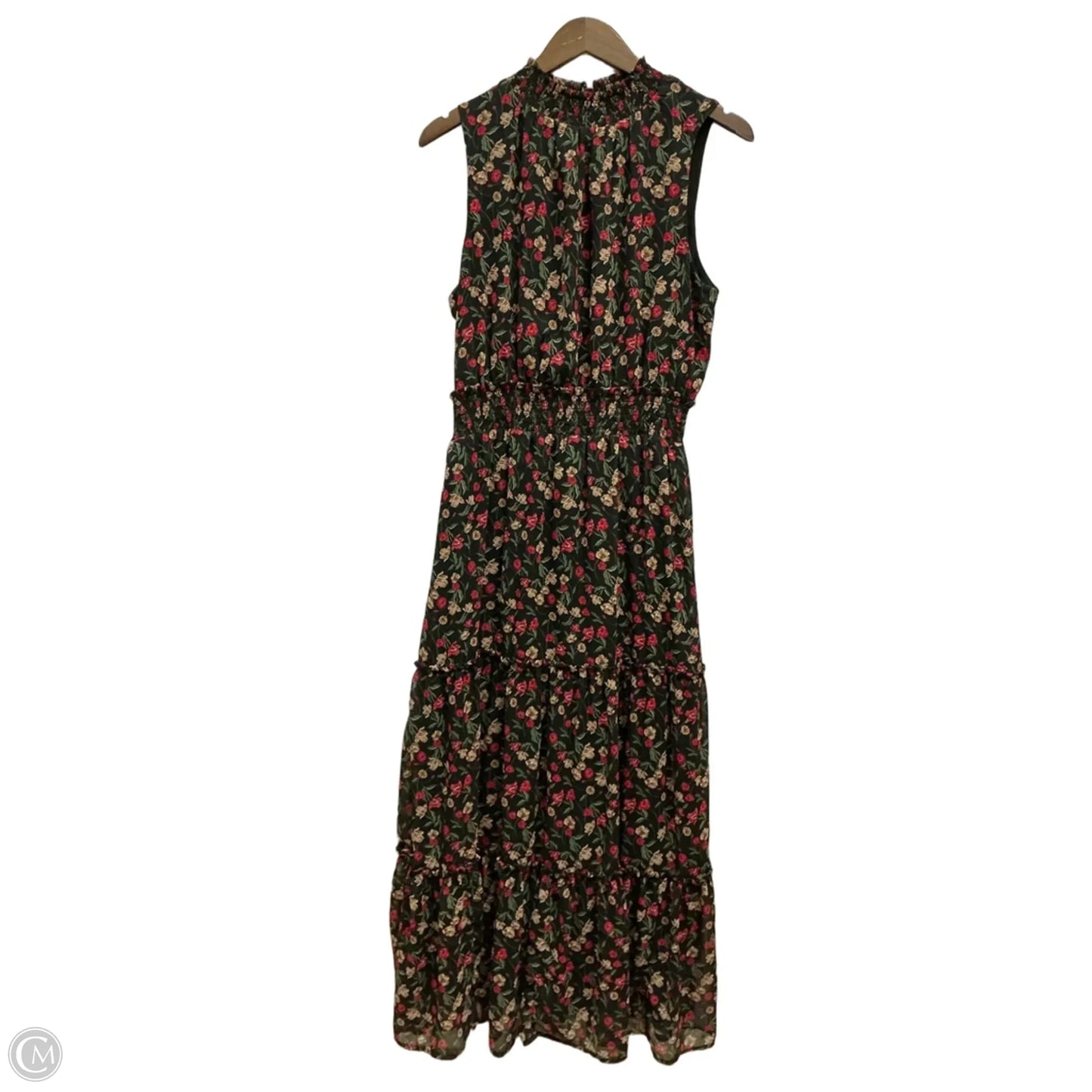 Dress Casual Midi By Draper James In Floral Print, Size: L