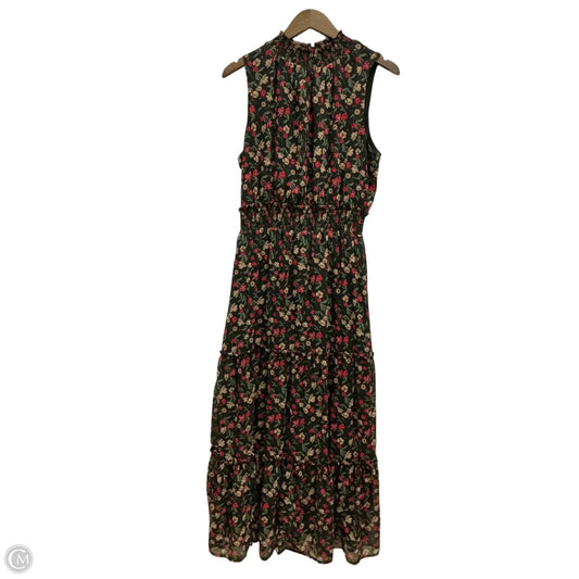 Dress Casual Midi By Draper James In Floral Print, Size: L