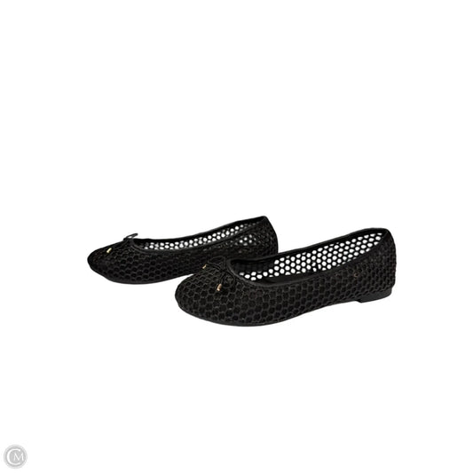 Shoes Flats By So In Black, Size: 7