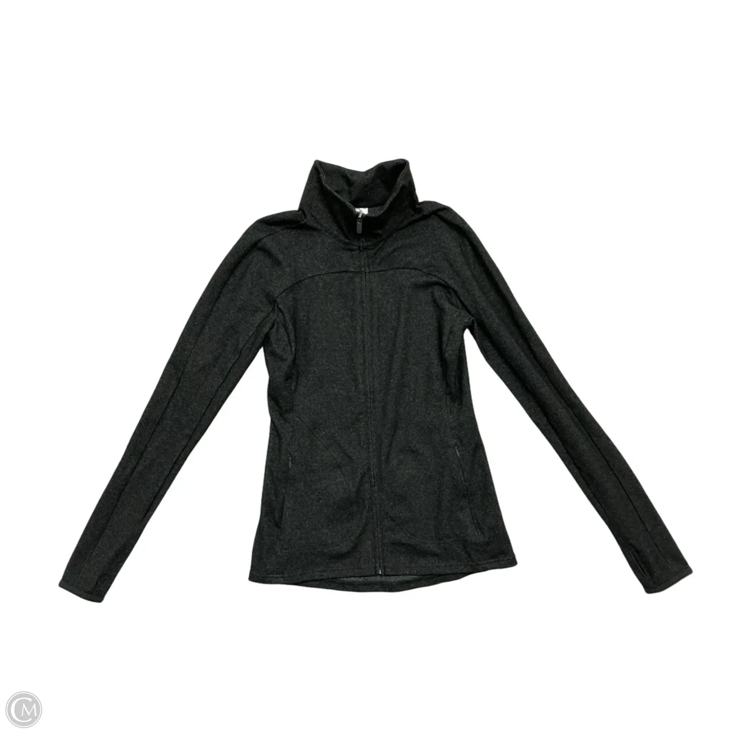 Athletic Jacket By Gapfit In Grey, Size: Xs