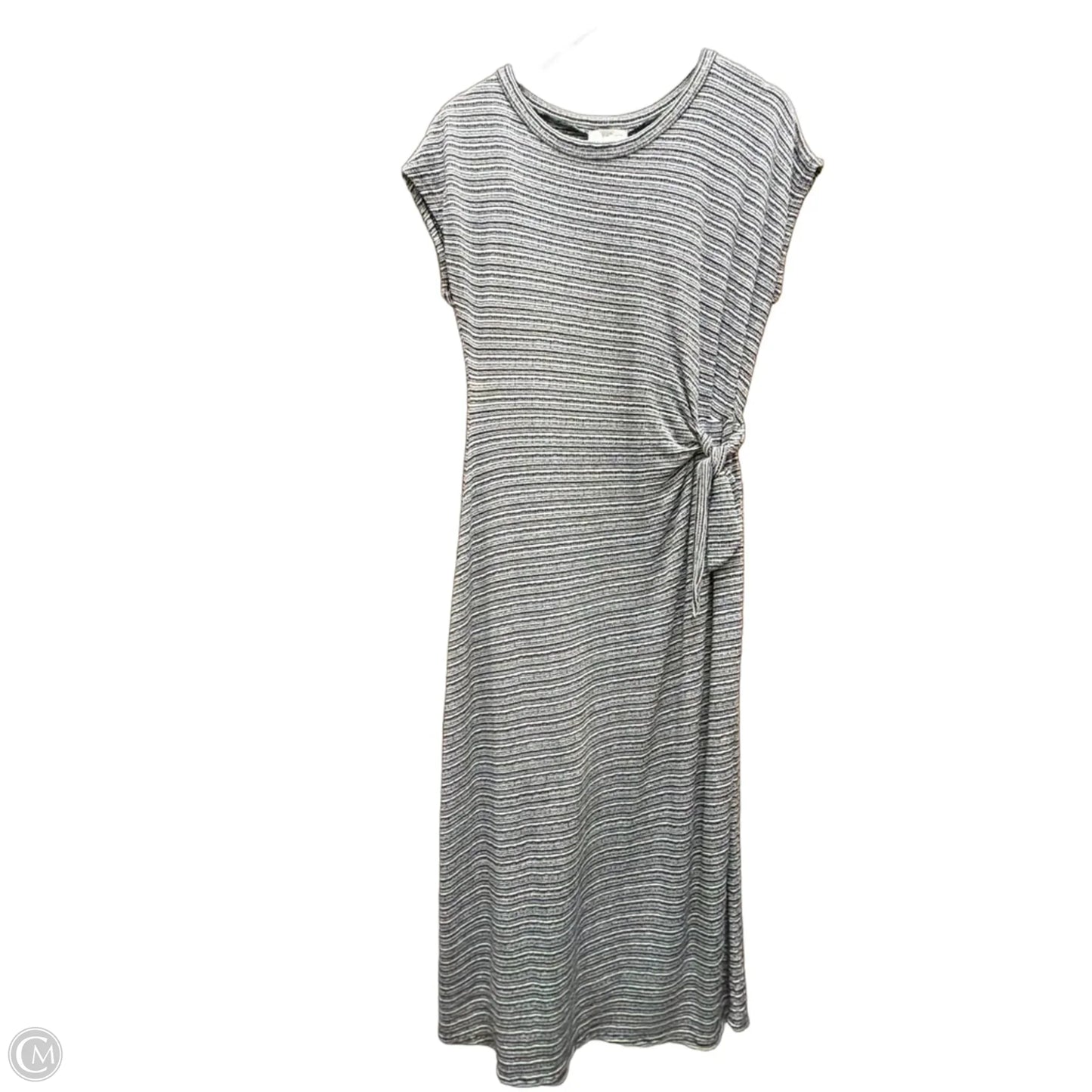 Dress Casual Maxi By See You Monday In Black & White, Size: L