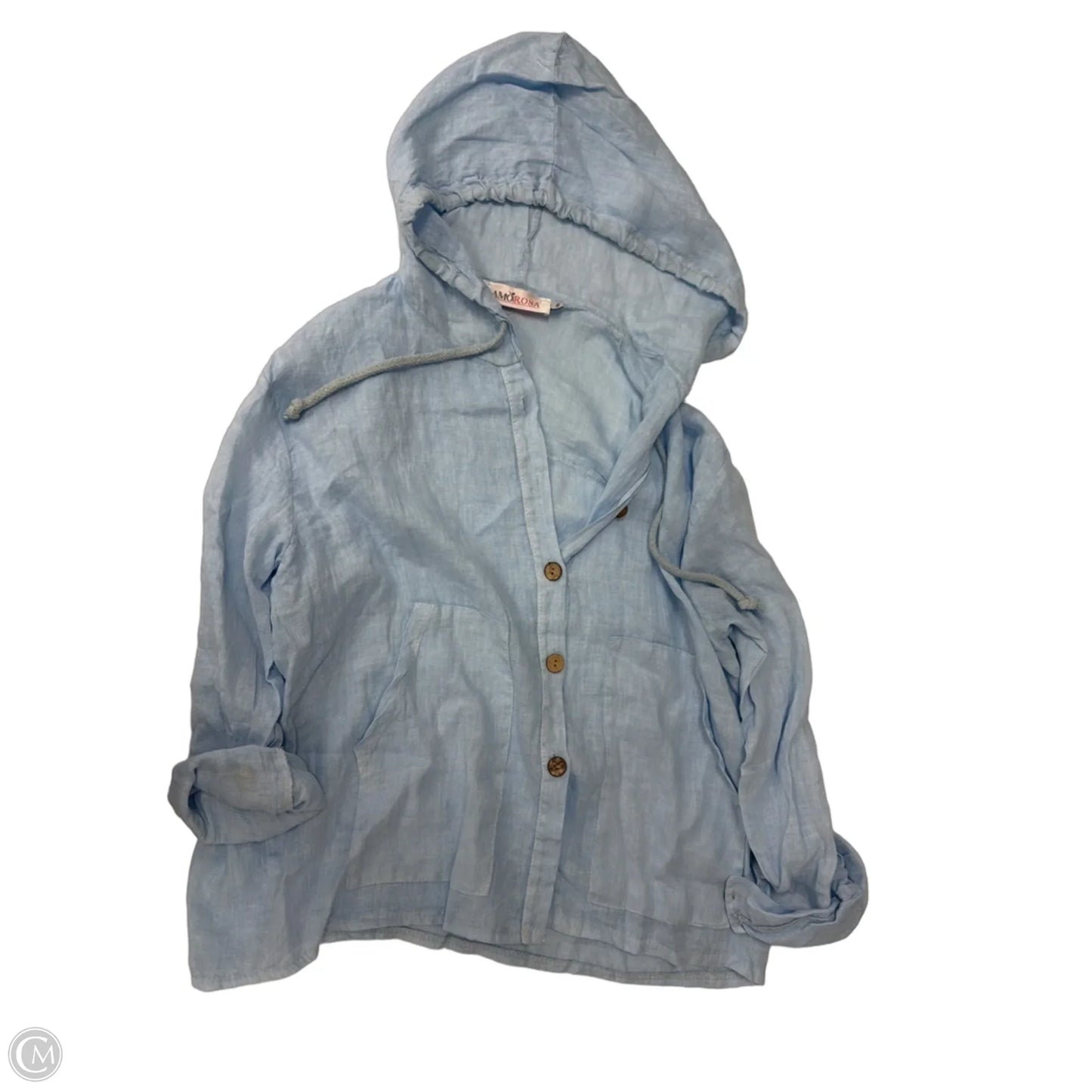 Top Long Sleeve By Clothes Mentor In Blue, Size: S