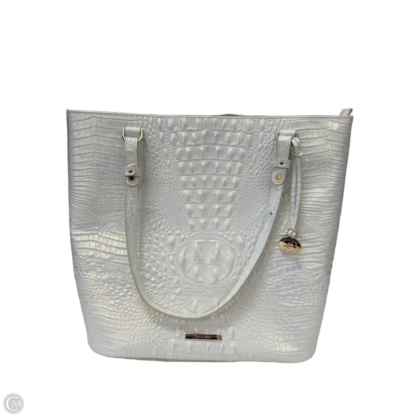 Handbag Designer By Brahmin, Size: Large