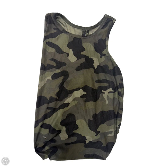 Athletic Tank Top By Old Navy In Camouflage Print, Size: S
