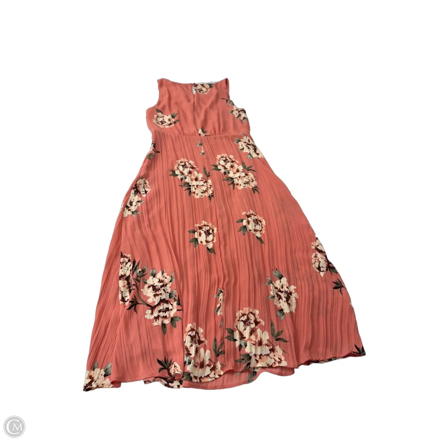Dress Casual Maxi By Christopher And Banks In Floral Print, Size: L