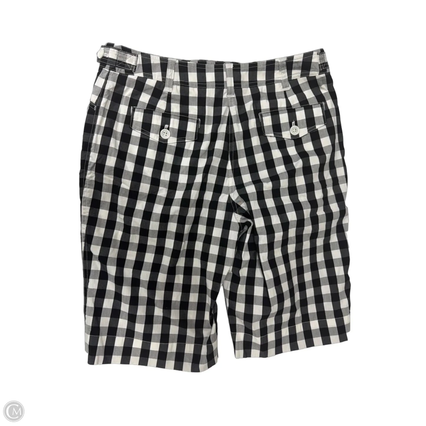 Shorts By Jones New York In Checkered Pattern, Size: 10