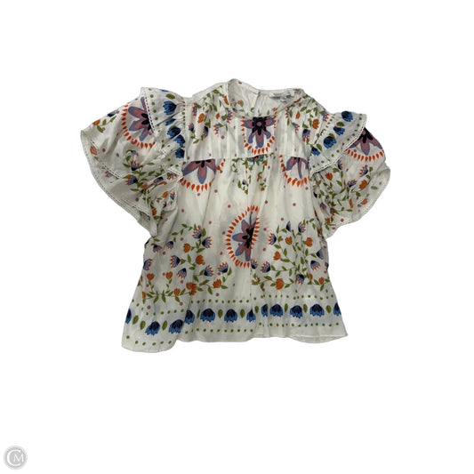 Top Short Sleeve By Rose And Olive In Multi-colored, Size: S
